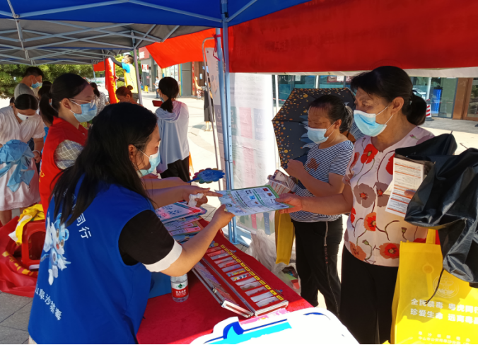 阜沙鎮(zhèn)禁毒信息〔2022〕第168期--阜沙鎮(zhèn)開展“不忘建黨崢嶸史，牢記使命宣禁毒”主題宣傳活動(dòng)（2